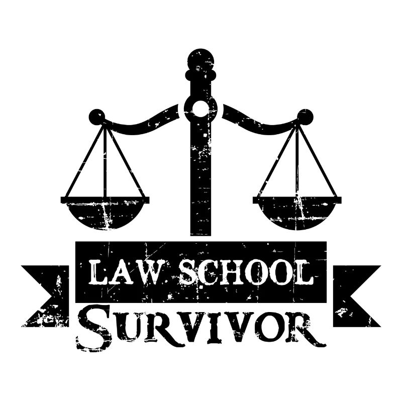 Cadeau de survivant d'école de droit