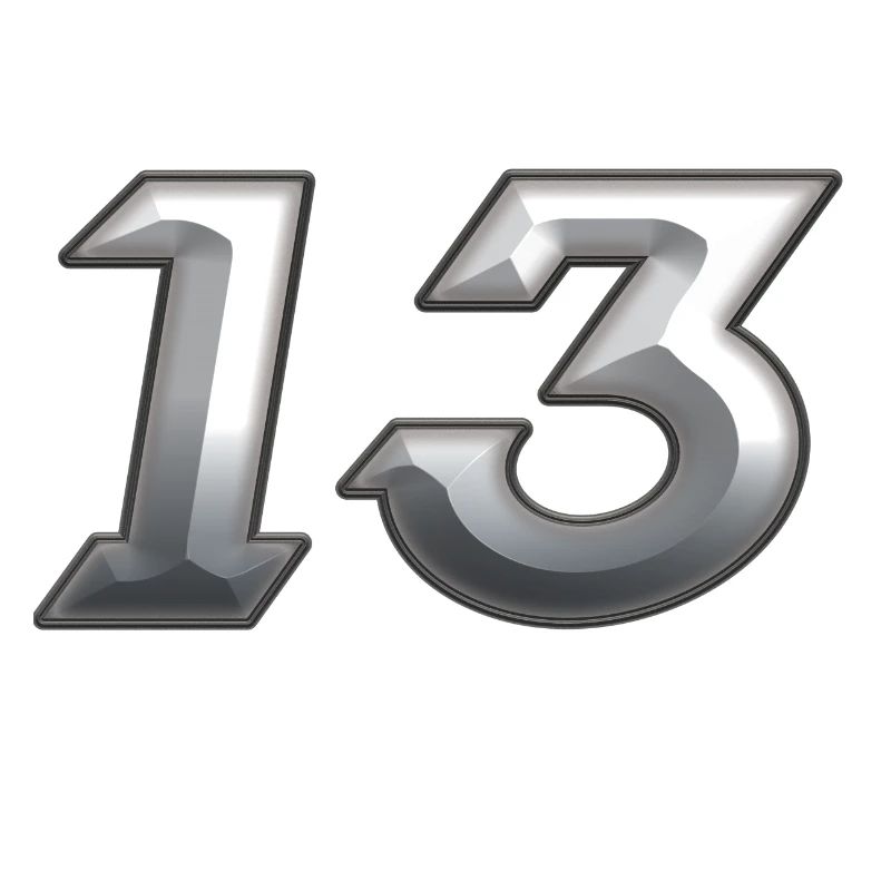 13