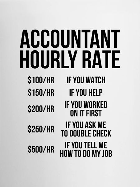 Accountant hourly rate accountant gift