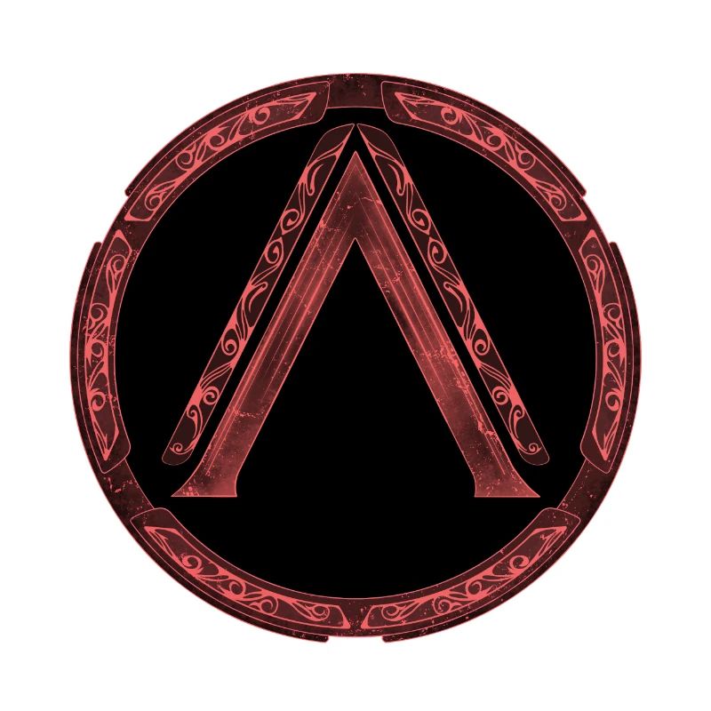 Icône Sparta Lambda Rouge