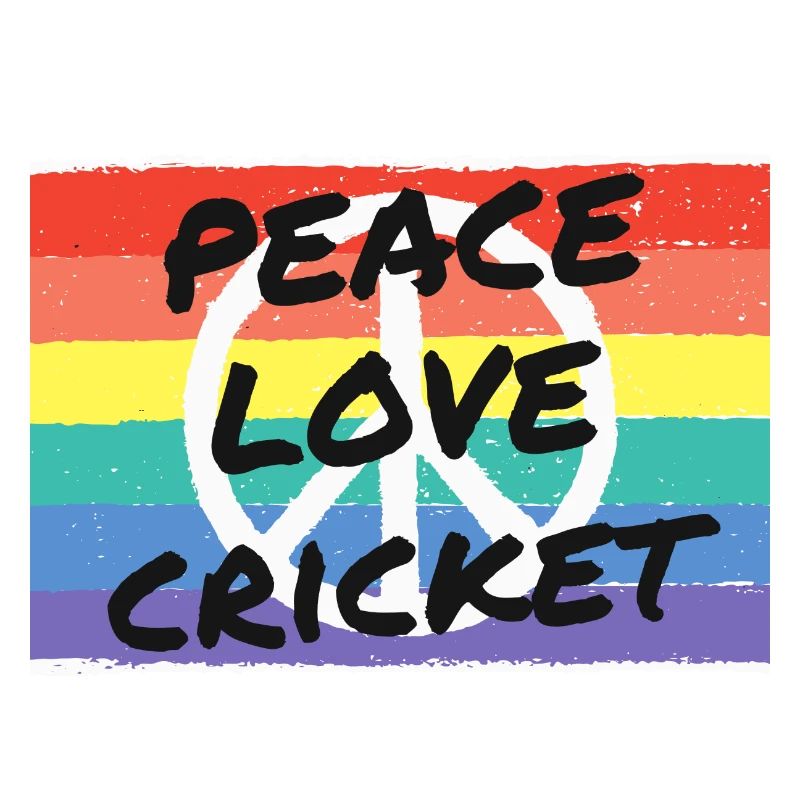 Frieden. Liebe. Kricket