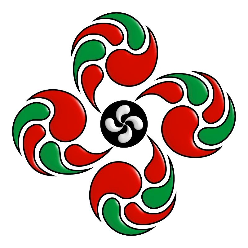 Baskisches Symbol, Lauburu