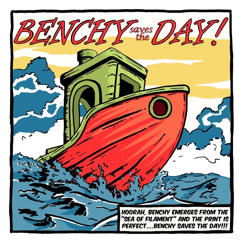 Benchy rettet den Tag!