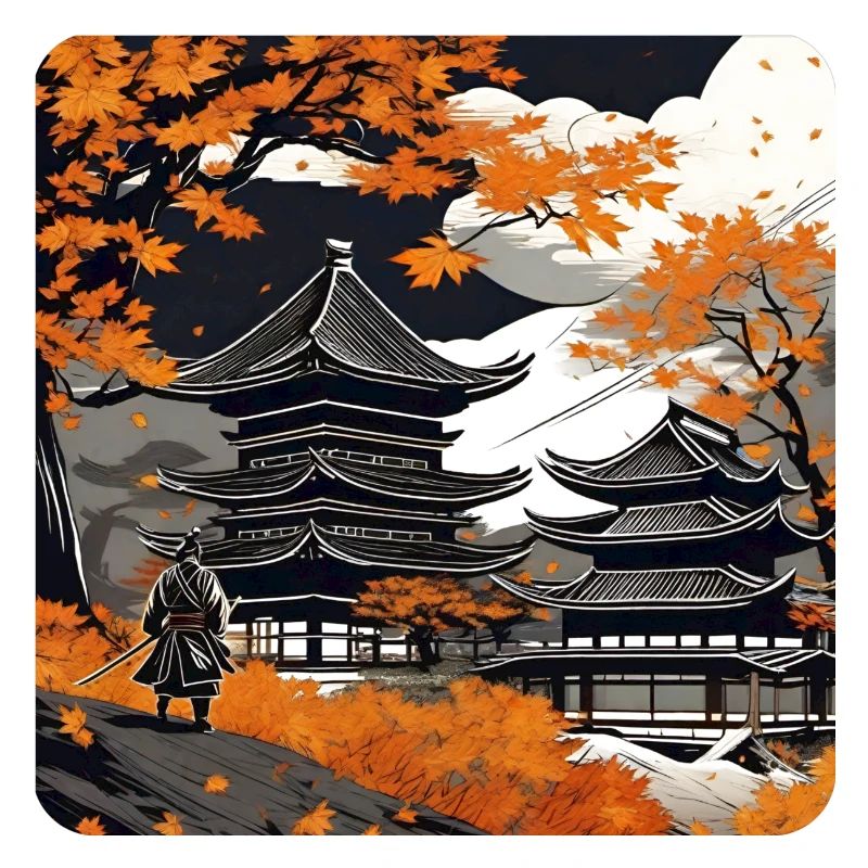 Samurai in Autumn