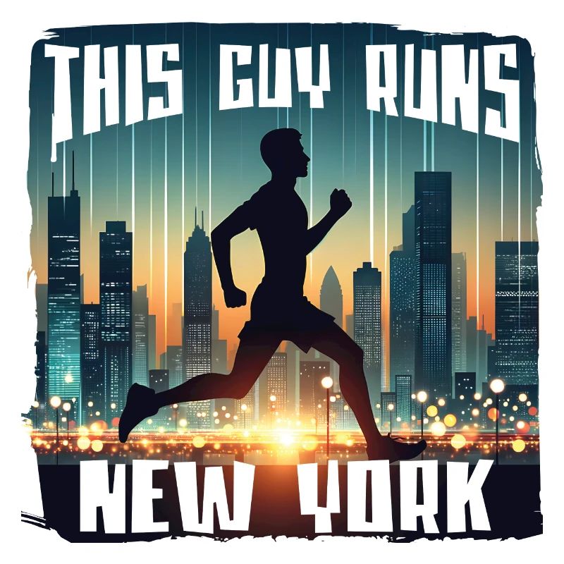 This guy runs Running Shirt