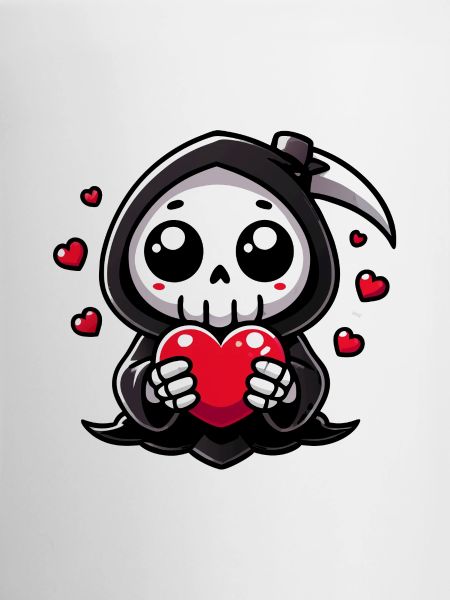 Cute Grim Reaper Love