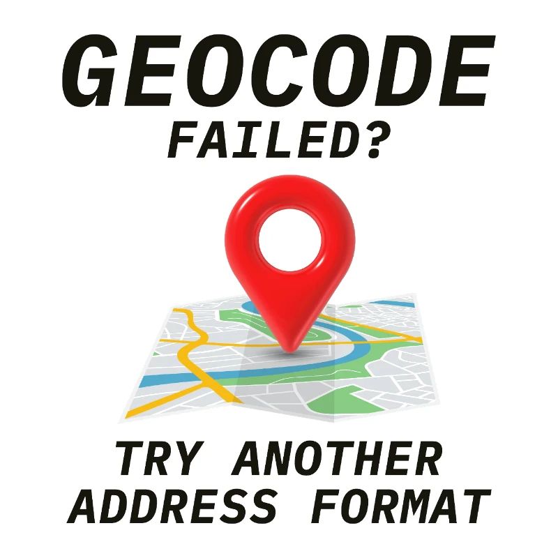 Géocodage Échec Adresse Format SIG Humour