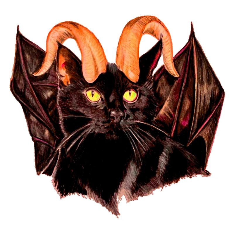 Demon Cat - Black cat