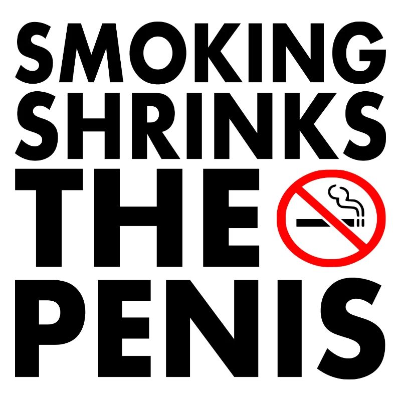 Smoking shrinks the penis