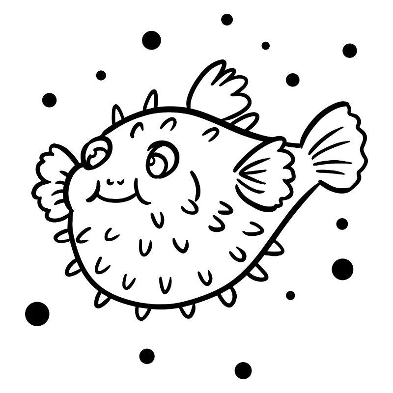 Poisson-globe épais
