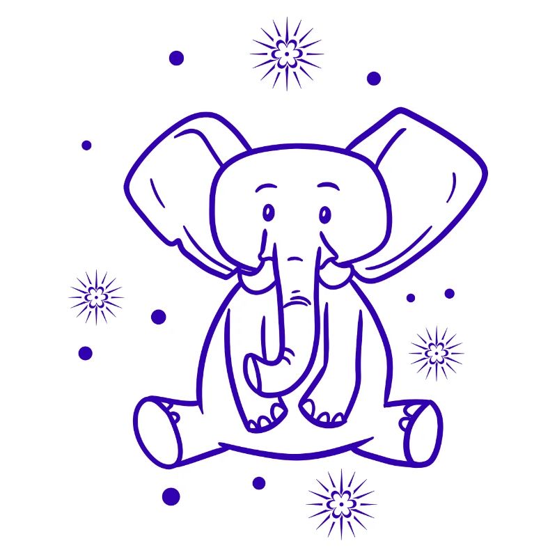 mignon bébé éléphant