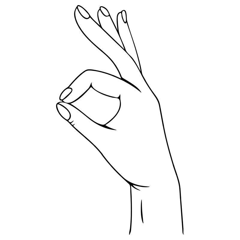 Hand - OK hand