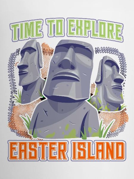 Steinköpfe, Moai, Osterinsel Rapa-Nui
