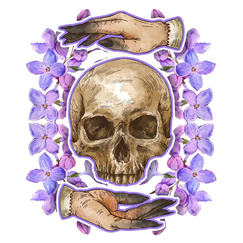 Dia-De-Los-Muertos, Sugar-Skull, Skull, Skull