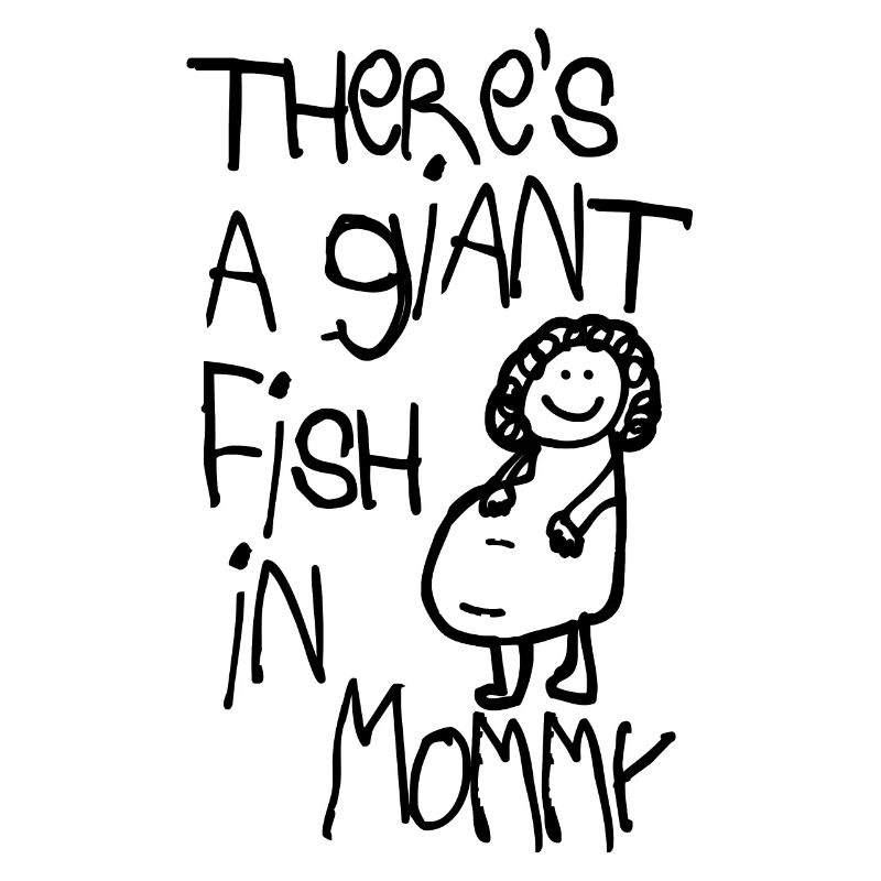 Il y a un poisson géant dans maman