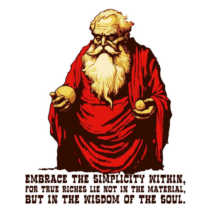 Diogenes' wisdom about simplicity