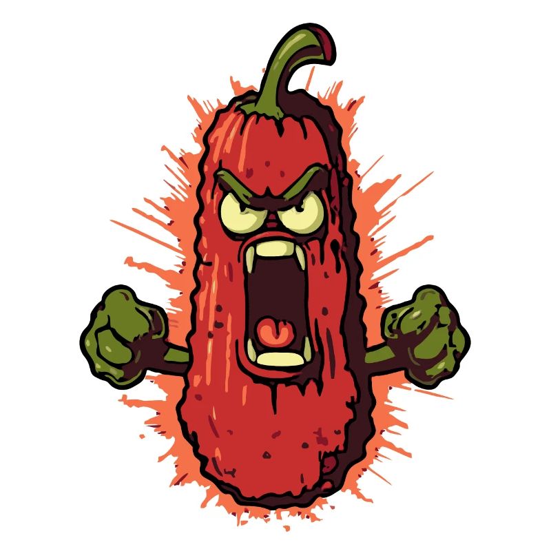 Angry vegetables