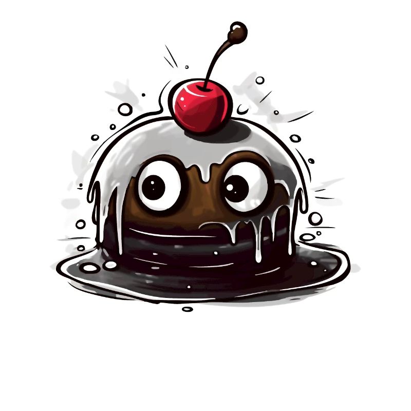 Sweet Cherry Cake Cupcake