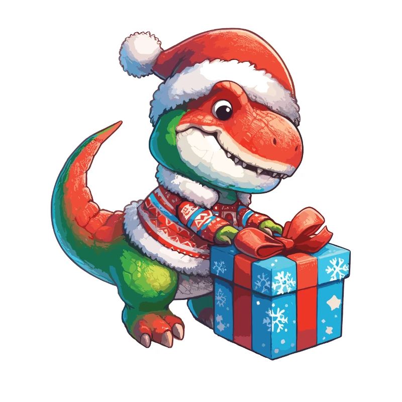 T-Rex Dino Child Gift Unwrap
