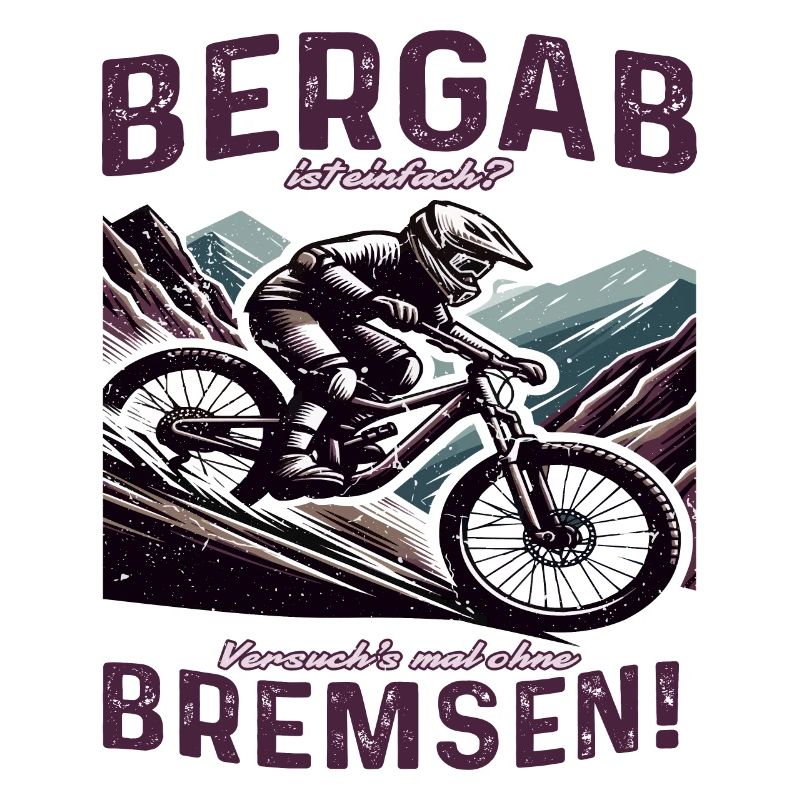 Downhill is easy? Try it without brakes!