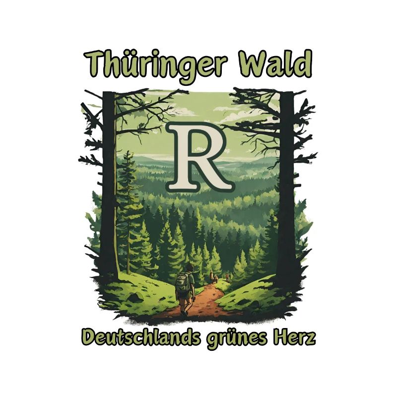 Thuringia-Germany's green heart-Rennsteig