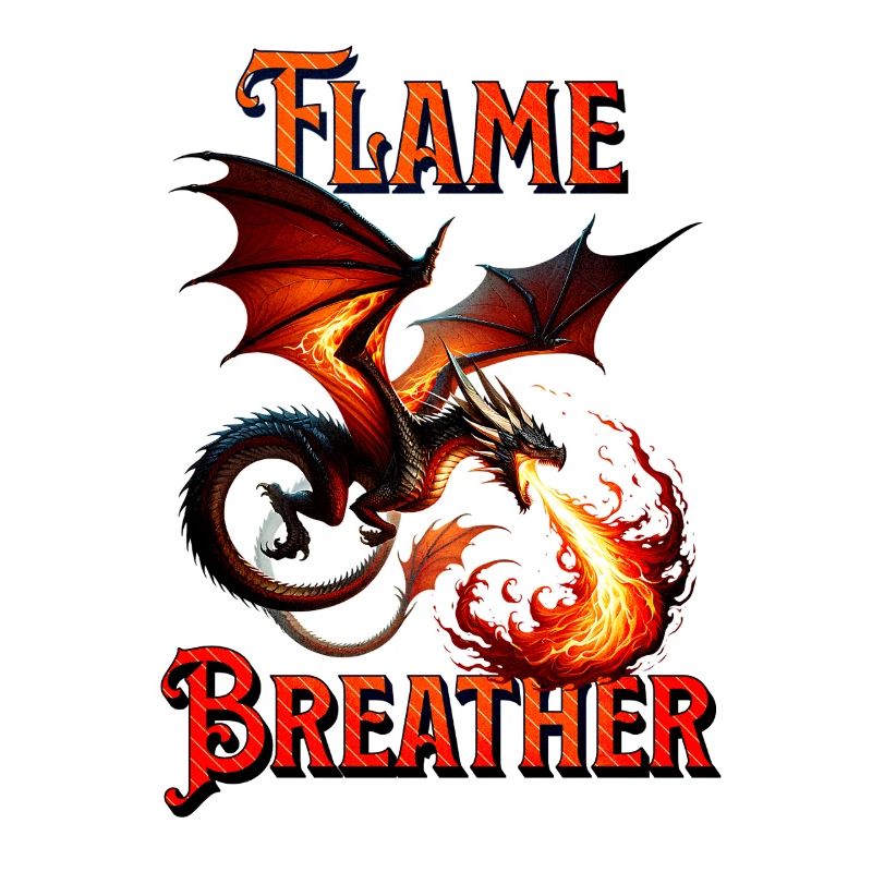 Flying Fire Canopy - Epic Fire Dragon Design