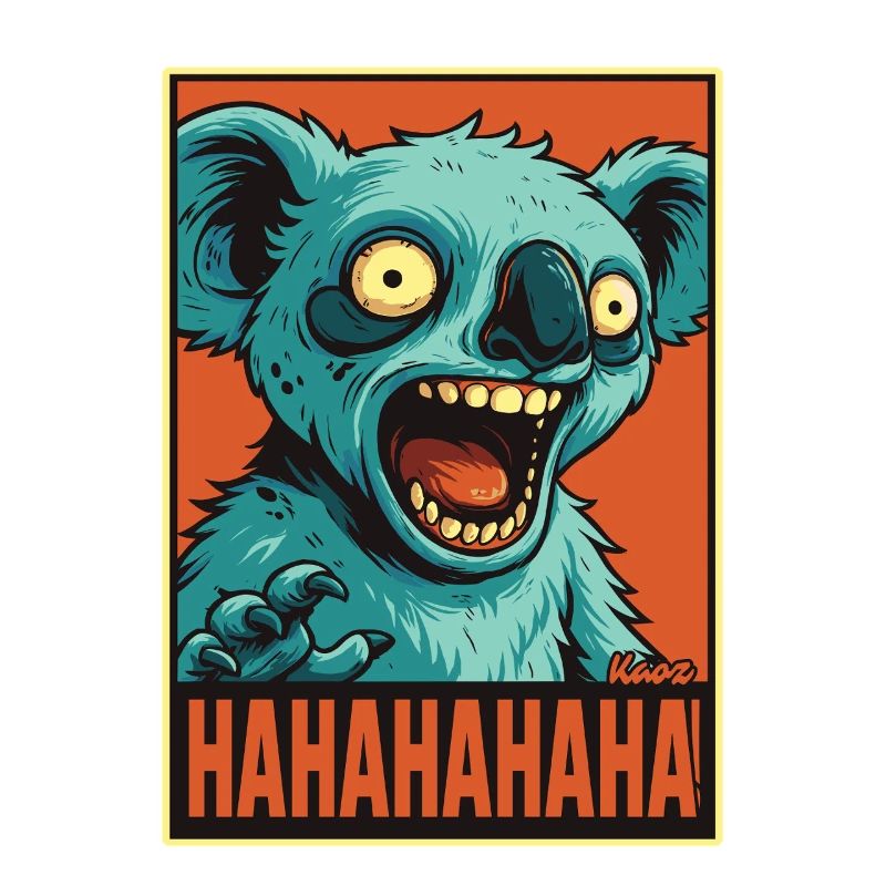 Crier Rire Comique Koala