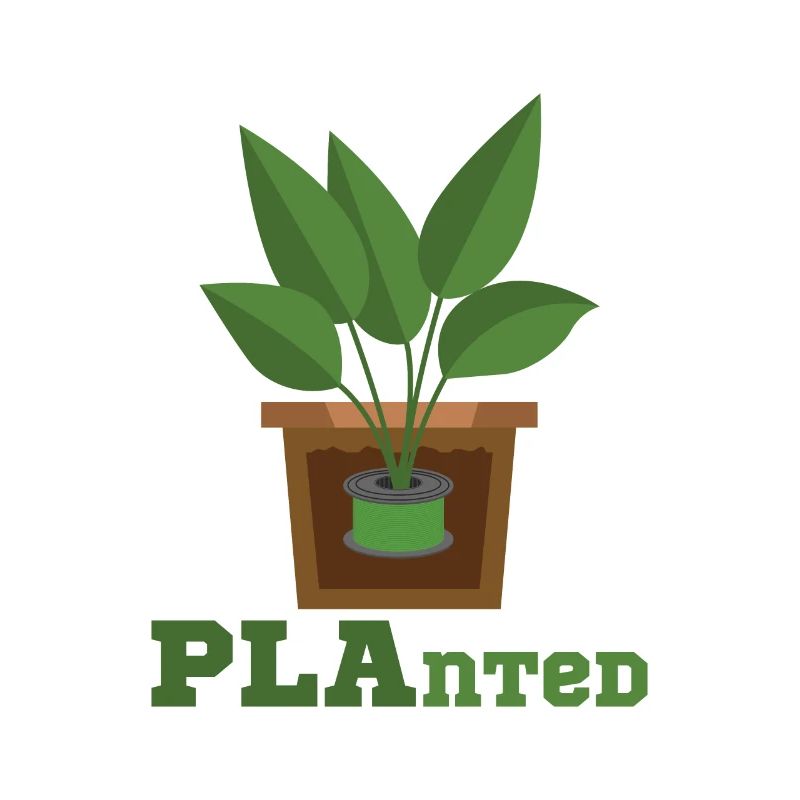 Impression 3D PLAnted Drôle filament d’impression 3D