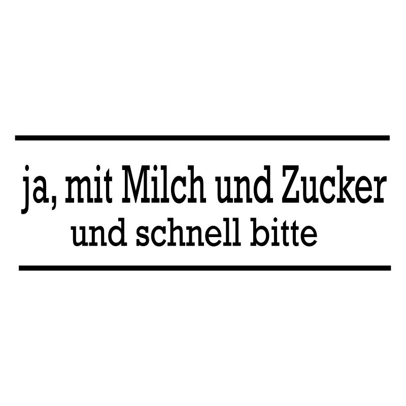 mit Milch und Zucker, Kaffee