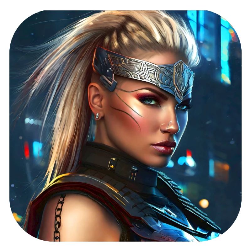 Fier cyborg Viking Shieldmaiden
