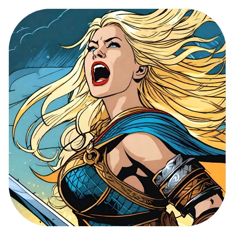 Fière Viking Germanin Shieldmaiden