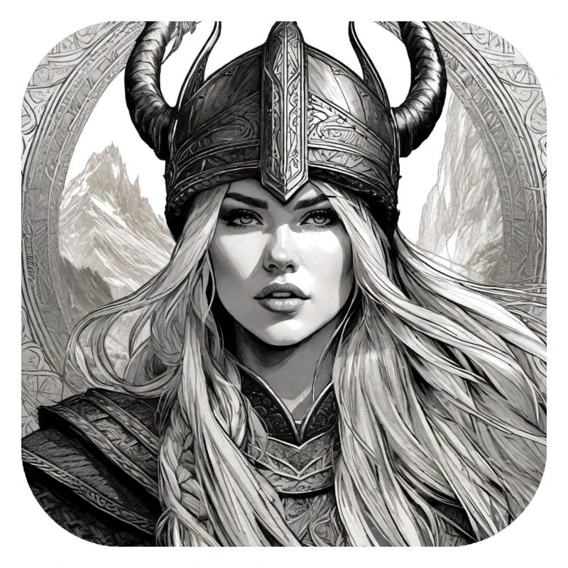Fière Viking Germanin Shieldmaiden