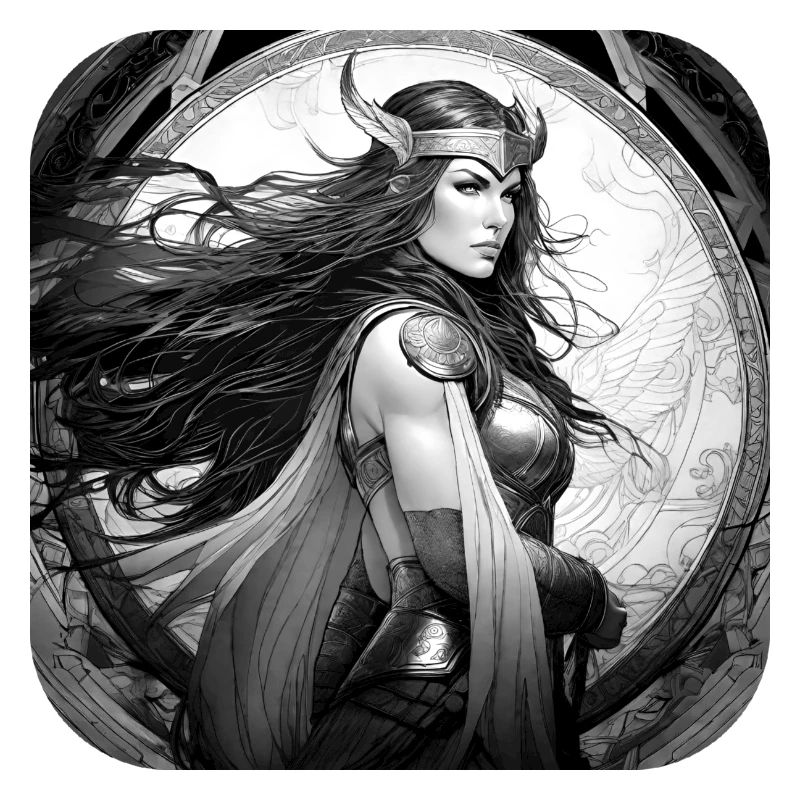 Proud Viking Germanin Shieldmaiden
