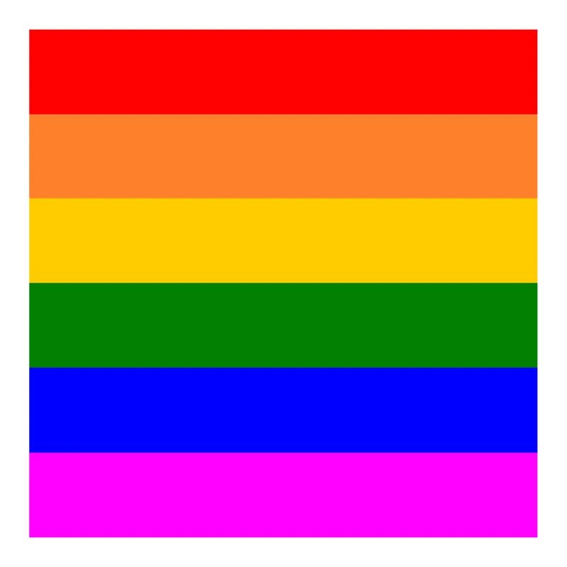 LGBT rainbow flag