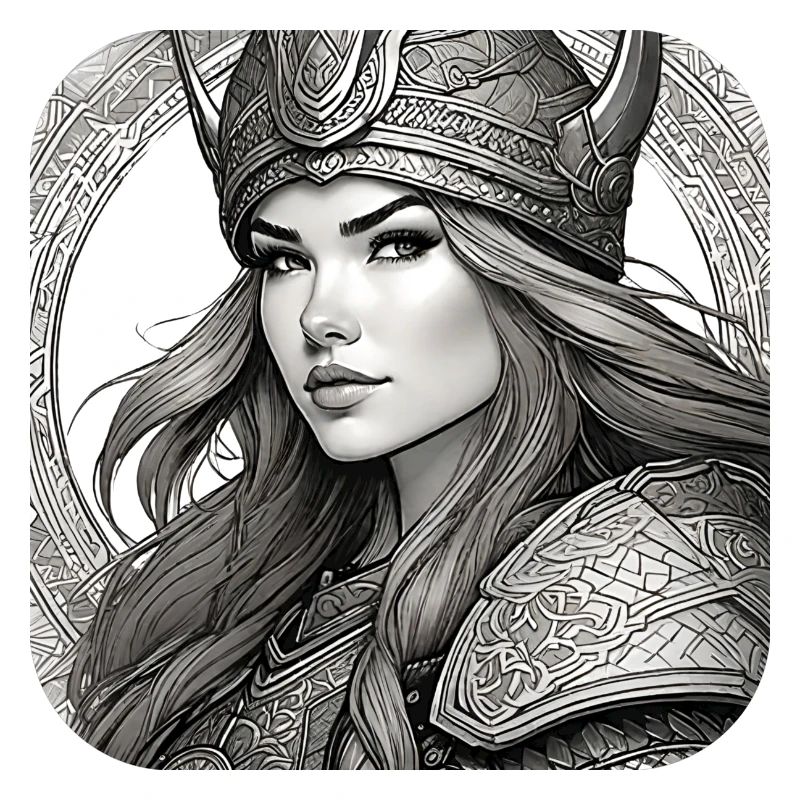 Fière Viking Germanin Shieldmaiden