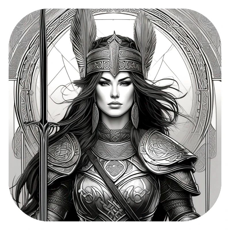Fière Viking Germanin Shieldmaiden
