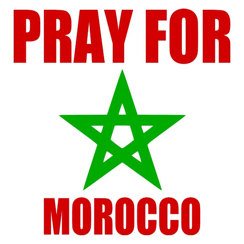 Pray for morocco - marokko