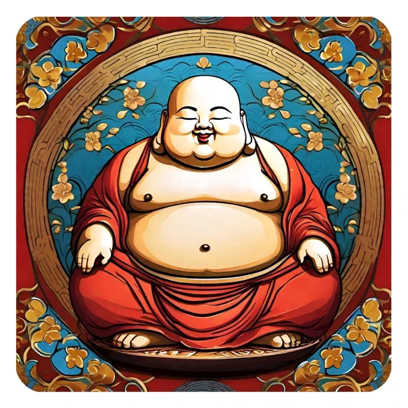 Dicker süßer Buddha