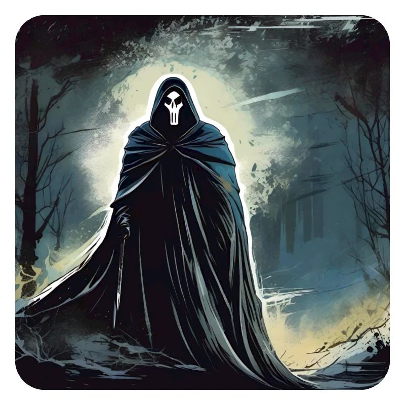 Fantôme maléfique et effrayant