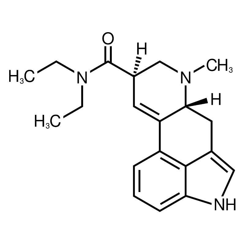 LSD Molekül Struktur