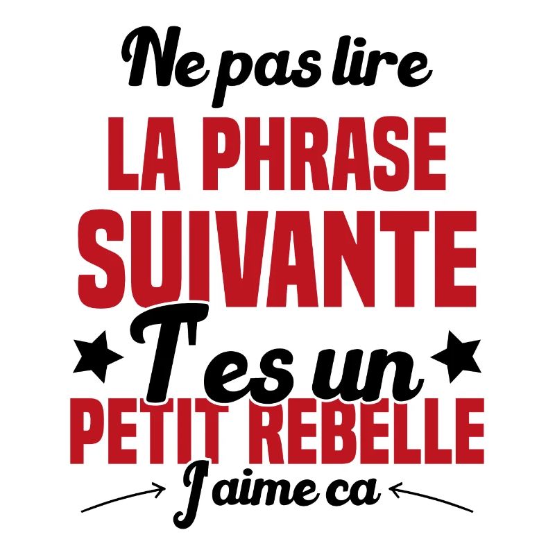 Ne pas lire la phrase suivante