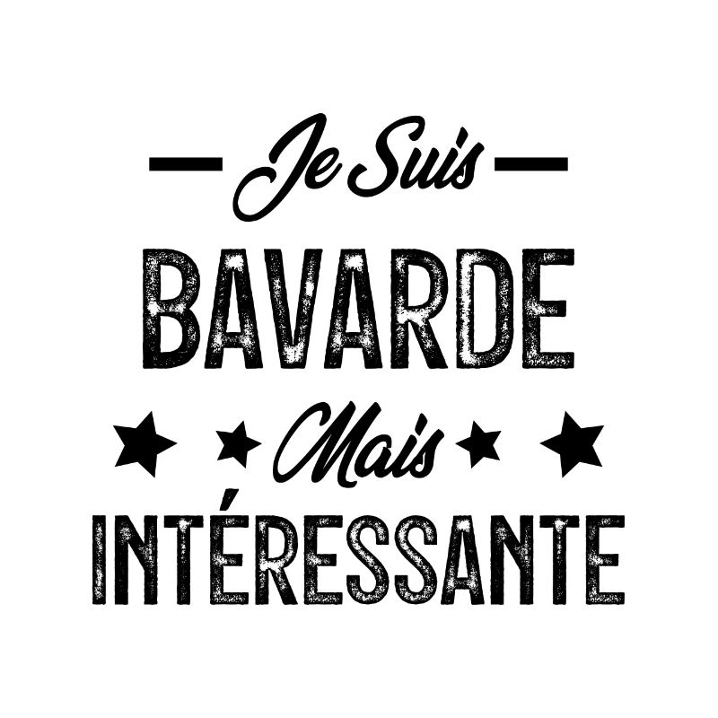 Bavarde mais intéressante