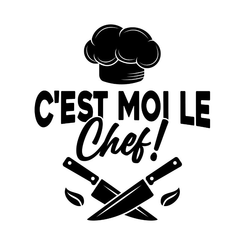 C'est moi le chef Toque de cuisinier