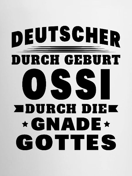 Ossi Ostdeutscher Sachsen