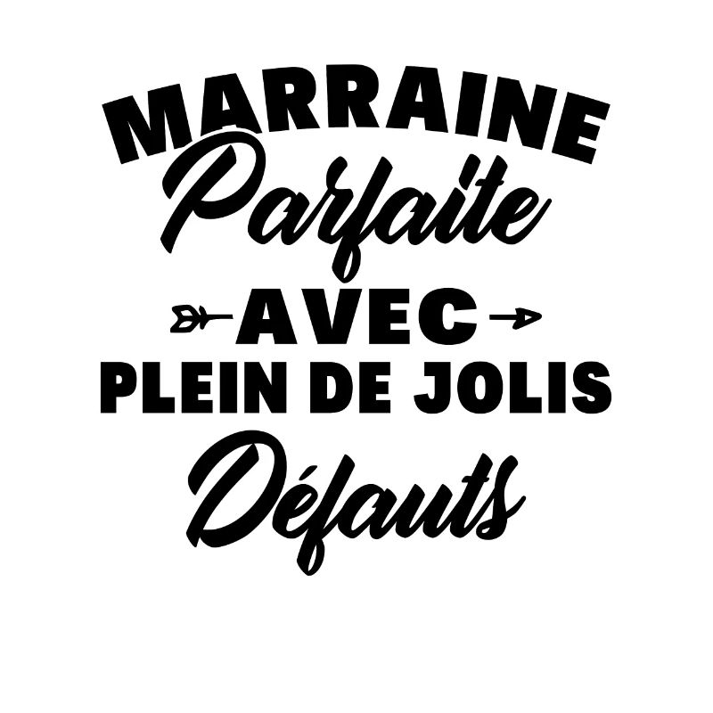 Marraine parfaite avec plein de jolis défauts