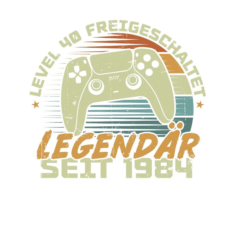 Level 40 freigeschaltet 1984, Geburtstagsgeschenk
