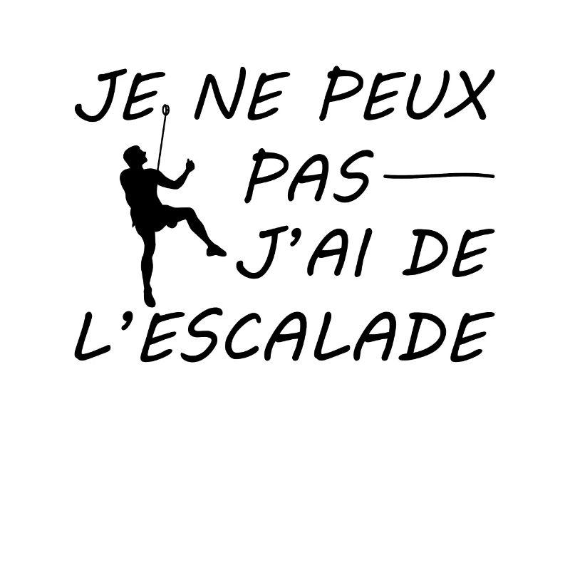 J'peux pas j'ai escalade