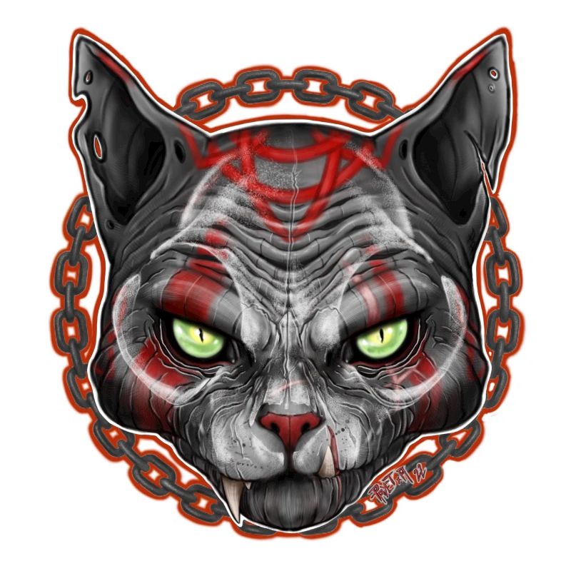 CHARIVARI Alley Katze V1 - Totenkopf