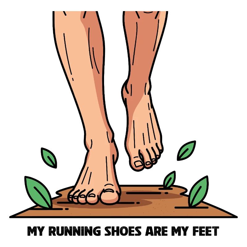 Mes chaussures de course sont mes pieds