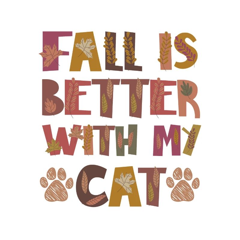 Fall is better with my Cat Cat Autumn Grateful